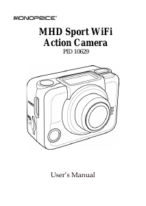 Manual Monoprice PID 10629 Action Camera