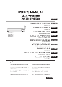 Manual de uso Mitsubishi SRK50ZJ-S Aire acondicionado