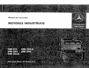 Manual Mercedes-Benz OM-314 Motor