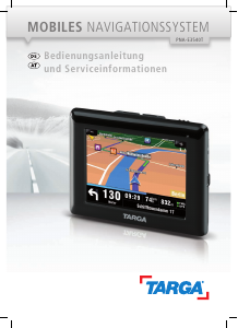 Bedienungsanleitung Targa PNA-E3540T Navigation