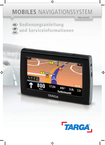 Bedienungsanleitung Targa PNA-E4330T Navigation