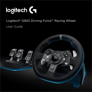 Instrukcja Logitech G920 Driving Force Kontroler gier