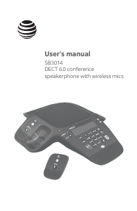 Manual AT&T SB3014 Conference Phone