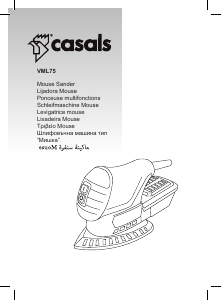 كتيب Casals VML75 ماكينة صنفرة دلتا ساندر