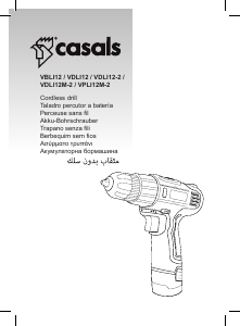 Handleiding Casals VPLI12M-2 Schroef-boormachine