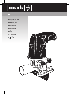 Manual de uso Casals FC14 Fresadora de superficie