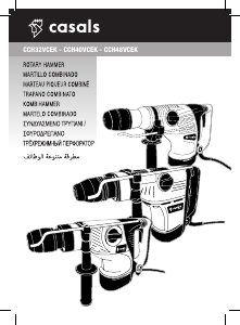 Manual Casals CCH40VCEK Rotary Hammer