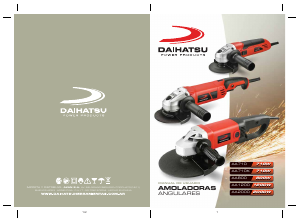 Manual de uso Daihatsu AA800 Amoladora angular