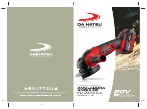 Manual de uso Daihatsu HI-AA20115 Amoladora angular