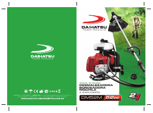 Manual de uso Daihatsu DM52M Desbrozador