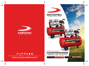 Manual de uso Daihatsu CO1024 Compresor