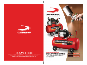 Manual de uso Daihatsu CV30100 Compresor