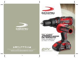 Manual de uso Daihatsu HI-TI20K Atornillador taladrador