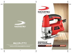 Manual de uso Daihatsu SCA400 Sierra de calar