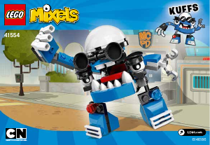 Manual Lego set 41554 Mixels Kuffs