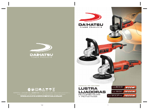 Manual de uso Daihatsu LL1200 Pulidora