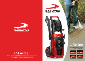 Manual de uso Daihatsu HC2200 Limpiadora de alta presión