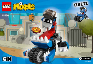 Brugsanvisning Lego set 41556 Mixels Tiketz