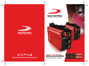 Manual de uso Daihatsu S21-160M Maquina de soldar