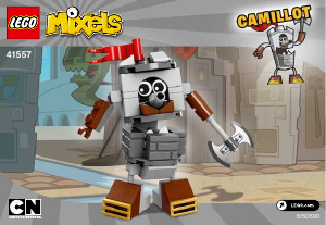 Kullanım kılavuzu Lego set 41557 Mixels Camillot