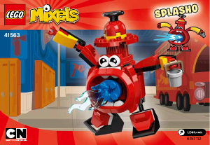 Mode d’emploi Lego set 41563 Mixels Splasho