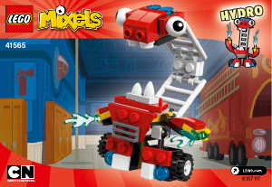 Manuál Lego set 41565 Mixels Hydro