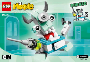 Hướng dẫn sử dụng Lego set 41569 Mixels Surgeo