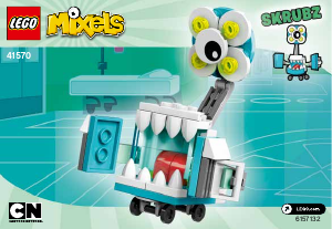 Brugsanvisning Lego set 41570 Mixels Skrubz