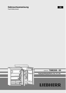 Bedienungsanleitung Liebherr TP 1444 Kühlschrank