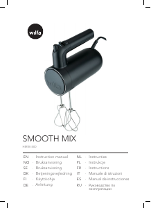 Bedienungsanleitung Wilfa HM1B-500 Handmixer