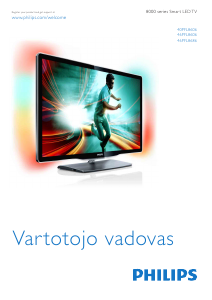 Vadovas Philips 40PFL8606H LED televizorius