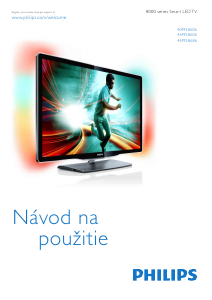 Návod Philips 40PFL8606H LED televízor