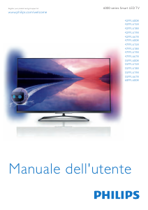 Manuale Philips 42PFL6158K LED televisore
