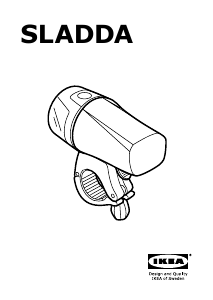 Manual IKEA SLADDA (front) Bicycle Light