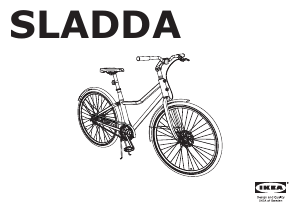 Handleiding IKEA SLADDA Fiets