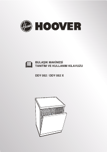 Kullanım kılavuzu Hoover DDY 062/E Bulaşık makinesi