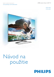 Návod Philips 42PFL6907K LED televízor