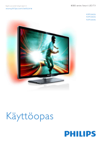 Käyttöohje Philips 46PFL8606K LED-televisio