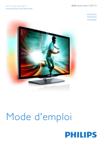 Mode d’emploi Philips 46PFL8686H Téléviseur LED