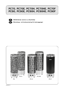 Bruksanvisning Harvia PC70E Bastuaggregat