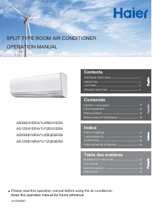 Handleiding Haier 1U09QE6ERA Airconditioner