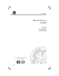 Manual de uso GE GLV1640XSS Lavavajillas