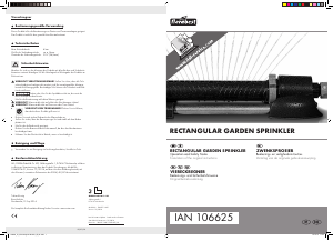 Manual Florabest IAN 106625 Garden Sprinkler