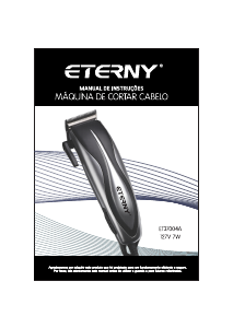 Manual Eterny ET37004A Aparador de cabelo