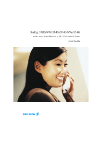 Handleiding Ericsson Dialog 3105MW Telefoon