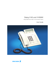 Manual Ericsson Dialog 3185 Phone