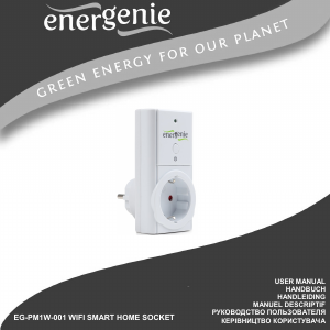 Handleiding Energenie EG-PM1W-001 WiFi Slim stopcontact