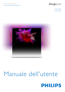 Manuale Philips 55PDL8908S LED televisore