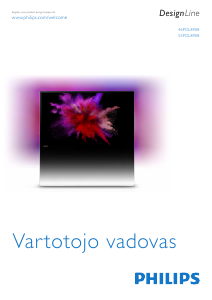 Vadovas Philips 55PDL8908S LED televizorius