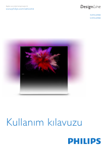 Kullanım kılavuzu Philips 55PDL8908S LED televizyon